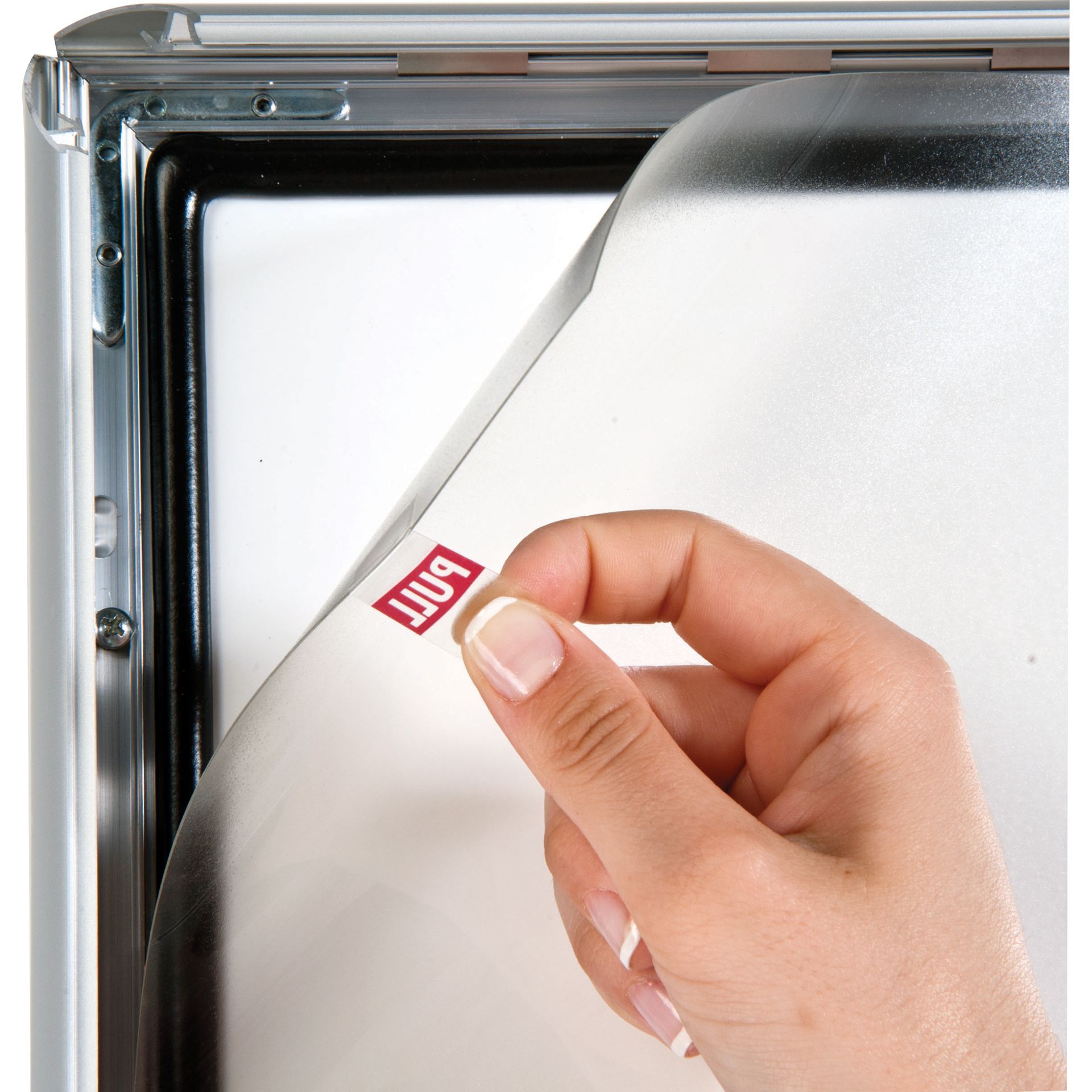 Wechselrahmen Outdoor 62,4x87,1x1,2cm transparent