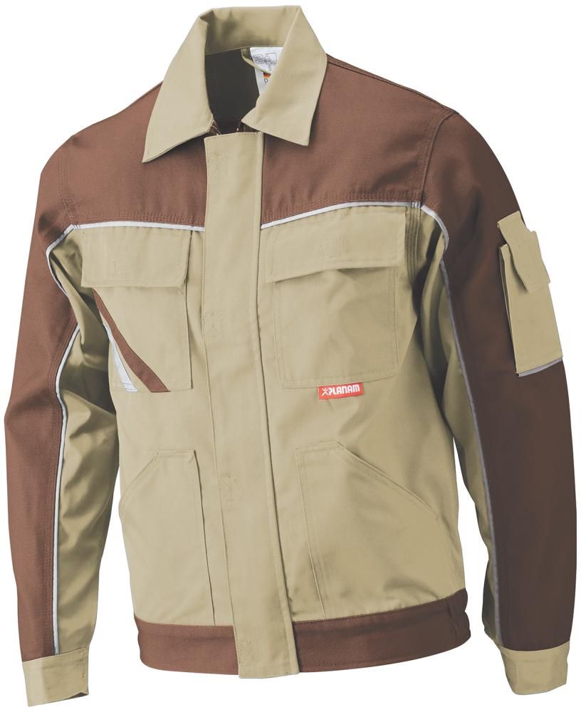 Bundjacke Highline, Gr.94,khaki/braun