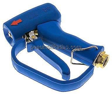 Wassersparpistole Ergo, Edelstahl / Messing