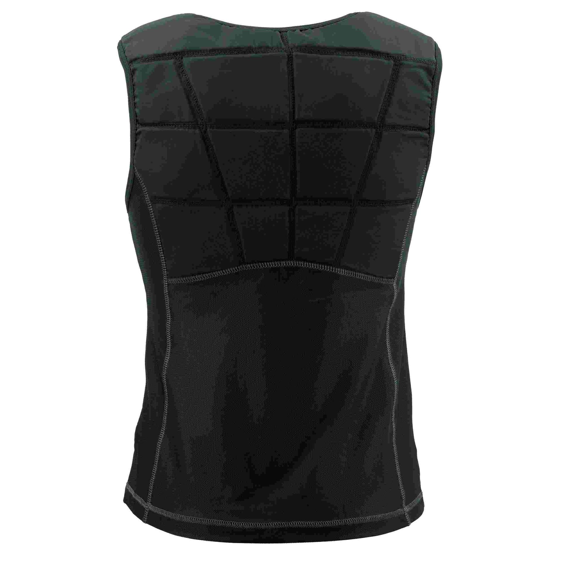 E.COOLINE Powercool SX3 ShirtWeste / Kühlweste - kühlende Weste, Kühlweste, schwarz, Gr. XS