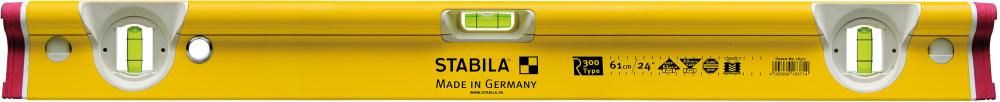 STABILA Wasserwaage Type R 300, 61 cm