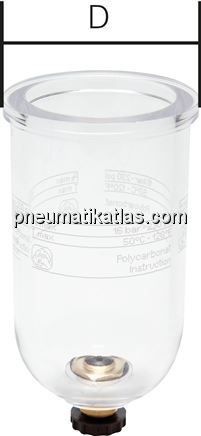 STANDARD Kunststoffbehälter f. Filter, Standard 1