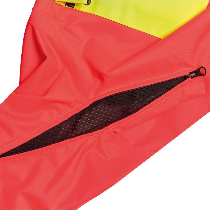 PSS X-treme Funktionsjacke Hydrid rot/gelb - Gr. S