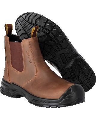 Sicherheitsstiefel Sicherheitsstiefel S3S Nussbraun/Schwarz 1041