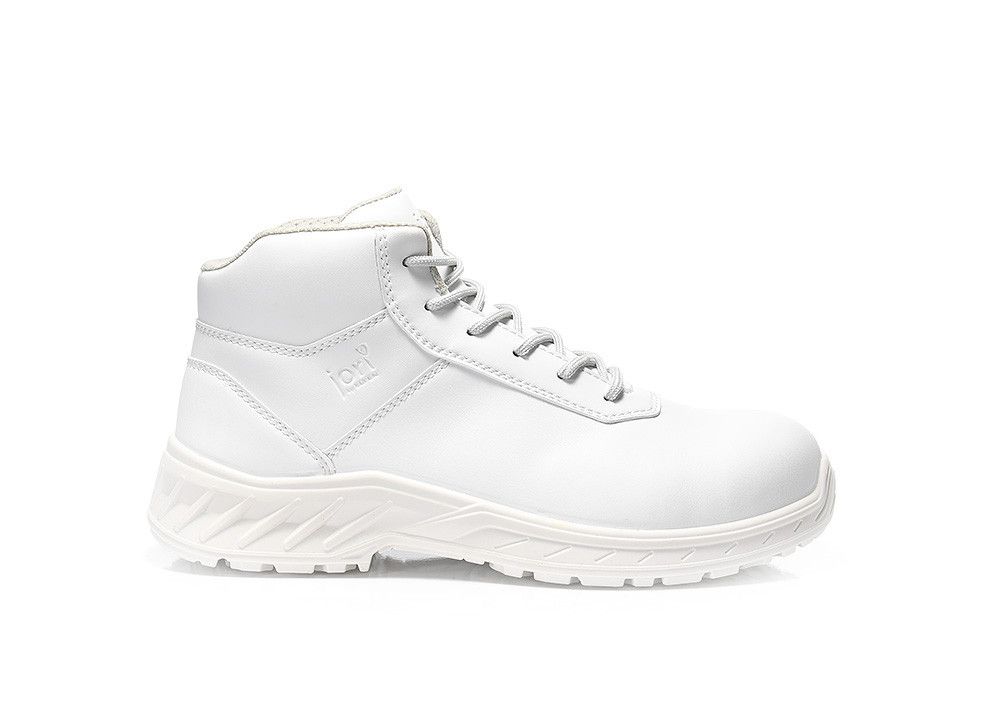 Sicherheitsschnürstiefel jo_CLEAN Loop white Mid ESD S3S, Gr. 36