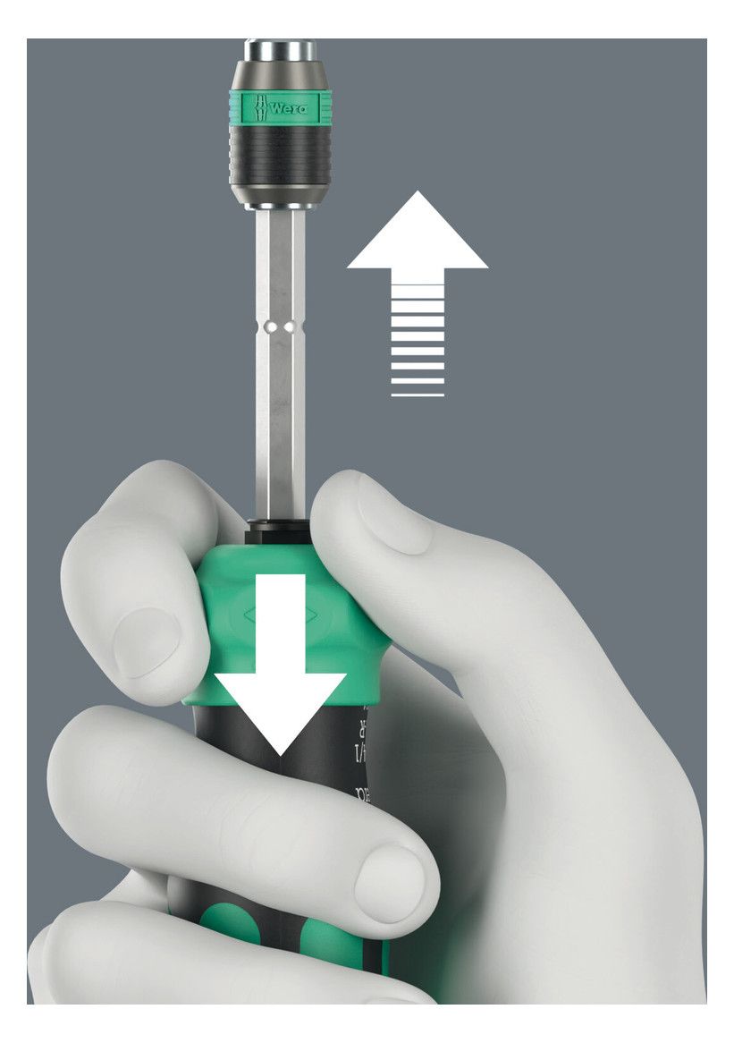 WERA Magazin-Bithalter 1/4", "20RA-R"