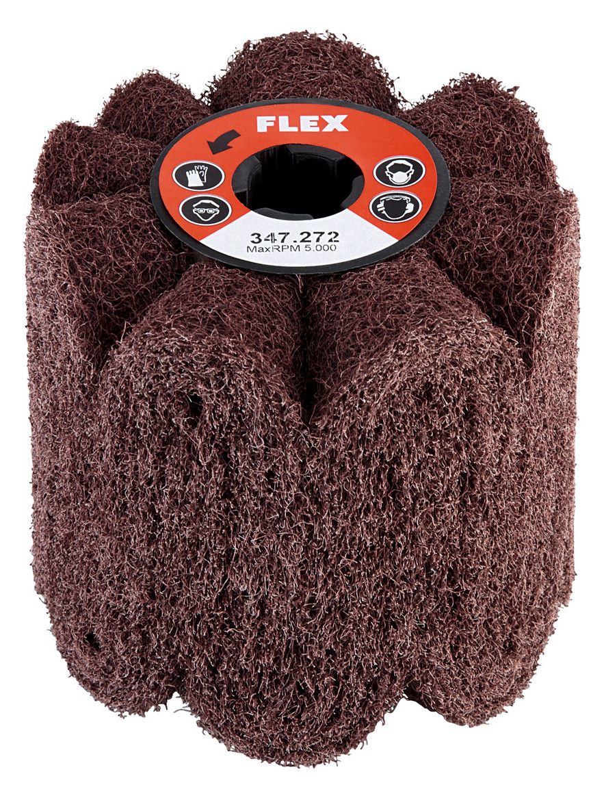 FLEX Schleifvlieswalze, gefaltet