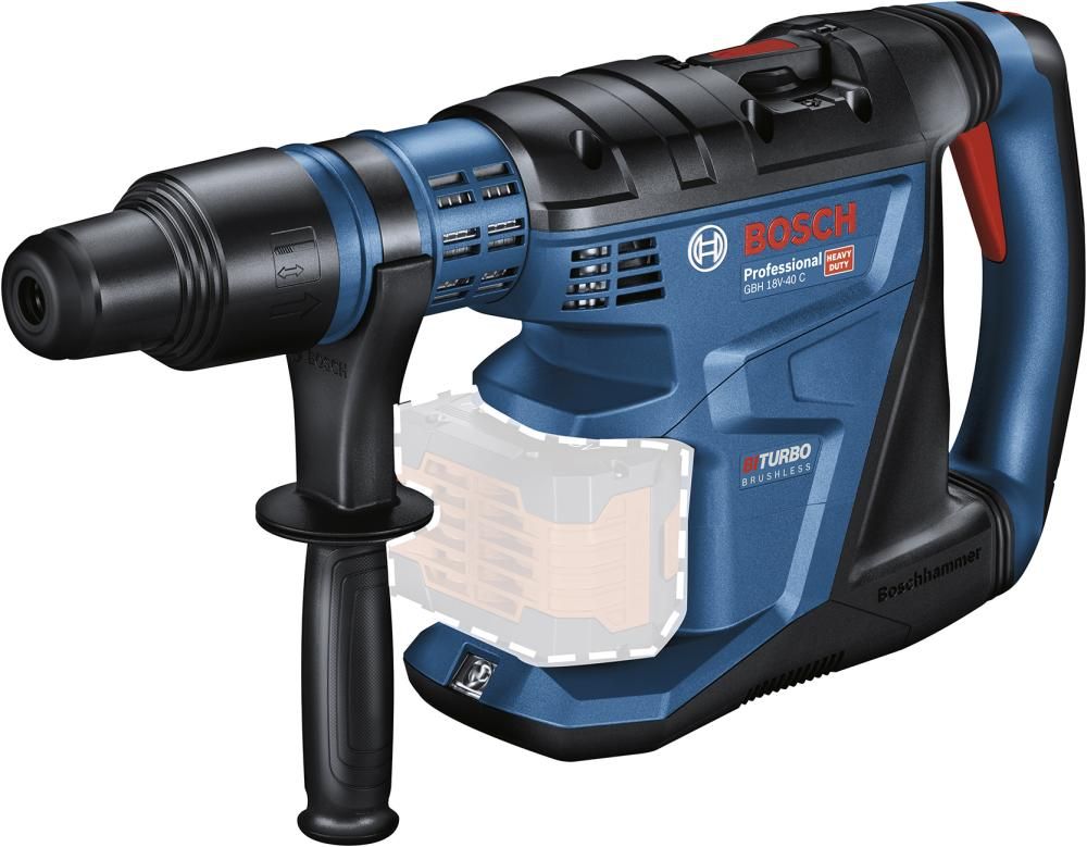 Akku-Kombihammer solo GBH 18V-40 C Bosch ohne Akku ohne Ladegerät XL-Boxx