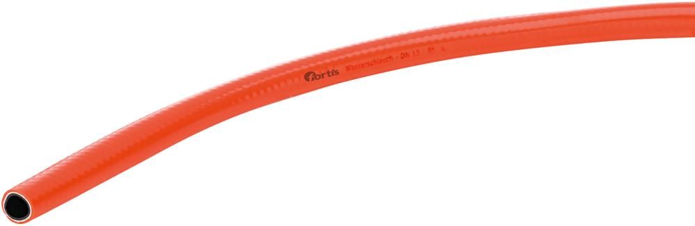 SicherheitswasserschlauchPVC, leuchtorange, 12,5x2,75mm, 25m FORTIS