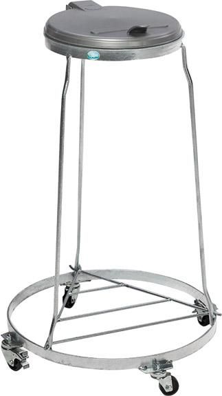 Abfallsammler 120 l verz.stapel/fahrbar KS-Deckel VAR