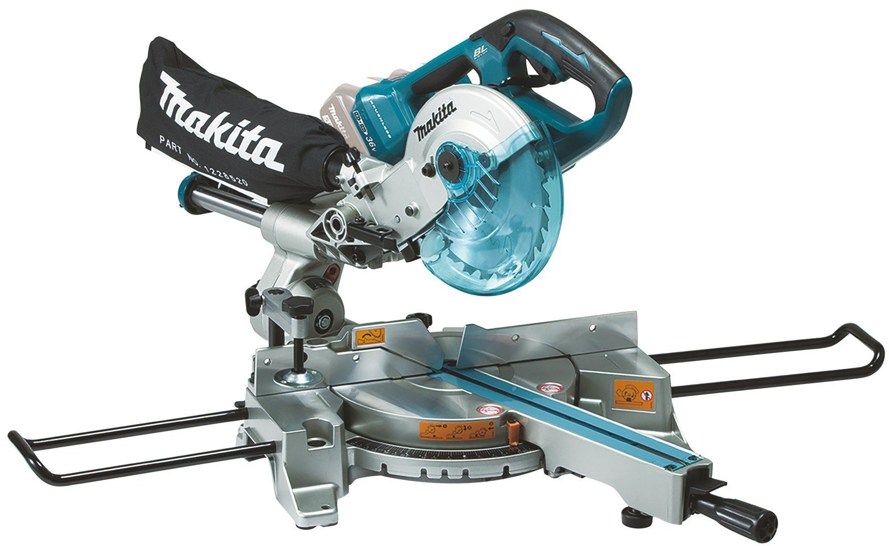 Makita Akku-Kapp-Gehrungssäge DLS714NZ 2x18V