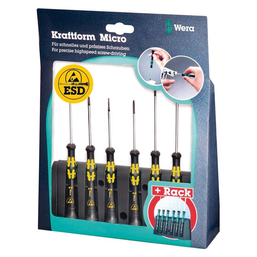WERA Elektronikschraubendrehersatz