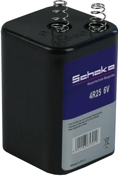 Blockbatterie 6V-/7Ah Typ 3B37 Schake