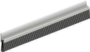 Türbodendichtung alu IBS 39 100cm m.PP Bürste ELLEN