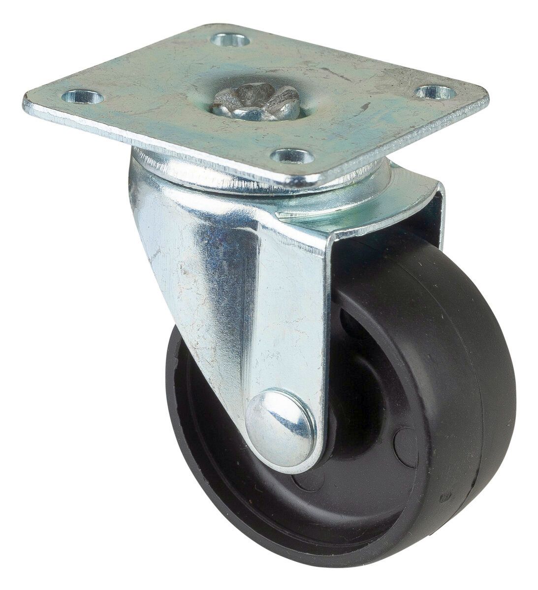 Lenkrolle 40MM PVC 42x42 MM