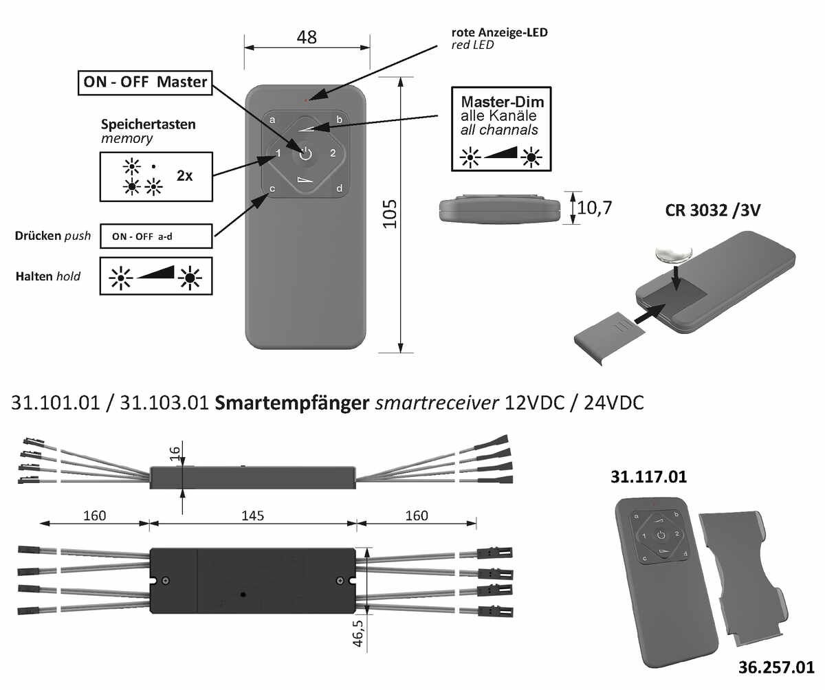 4-Mitter Smart Set 12VDC