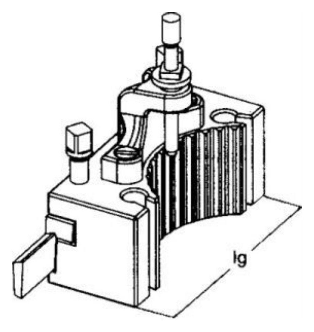 Schnellwechselabstechstahlhalter