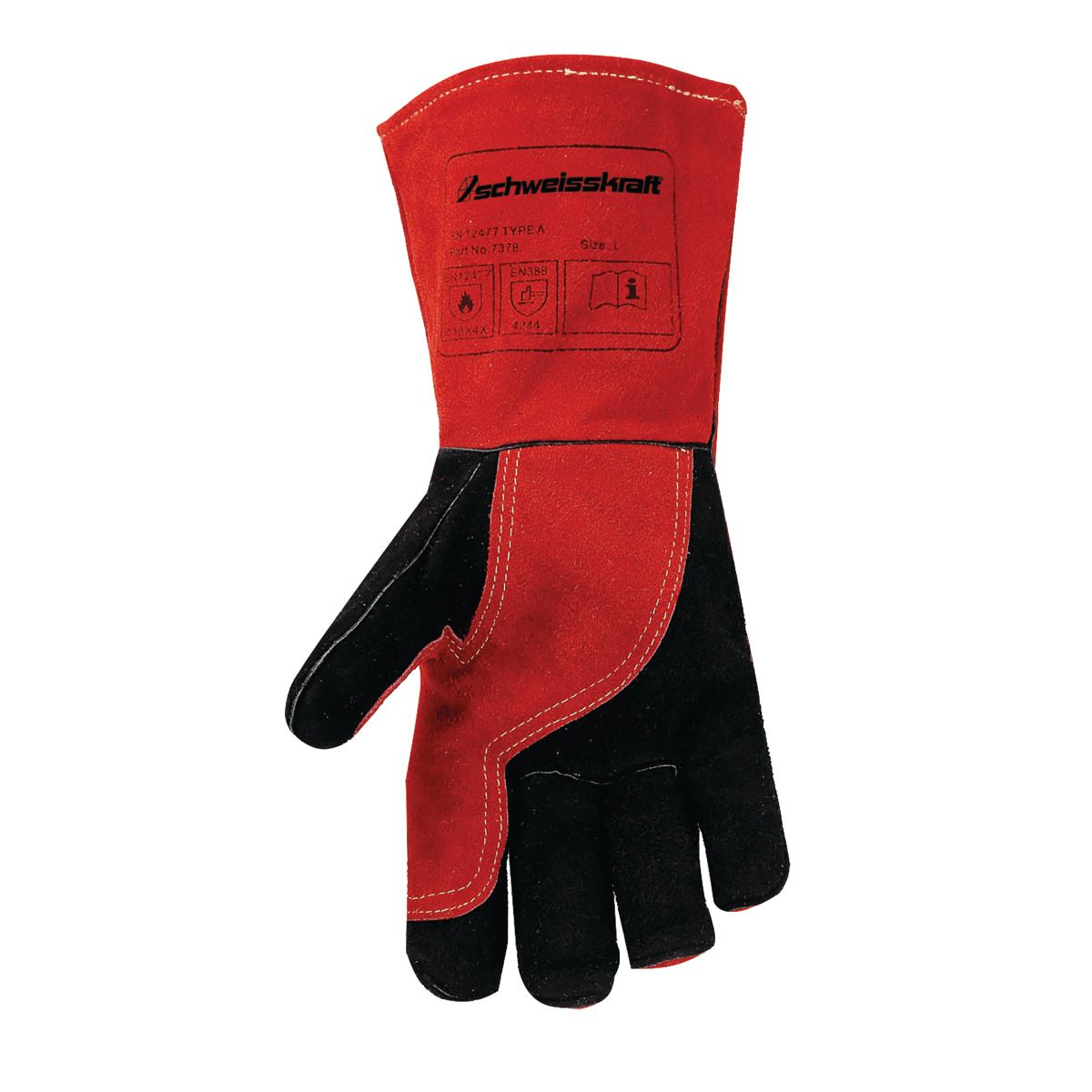 Schweißerhandschuh Schweisskraft Pro Gr. L