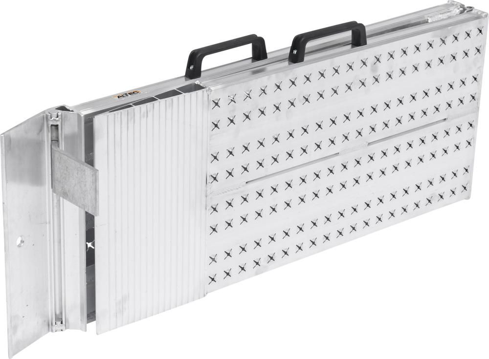 Verladeschiene-Aluminium L2000xB400 mm faltbar Tragkraft 400kg/Paar