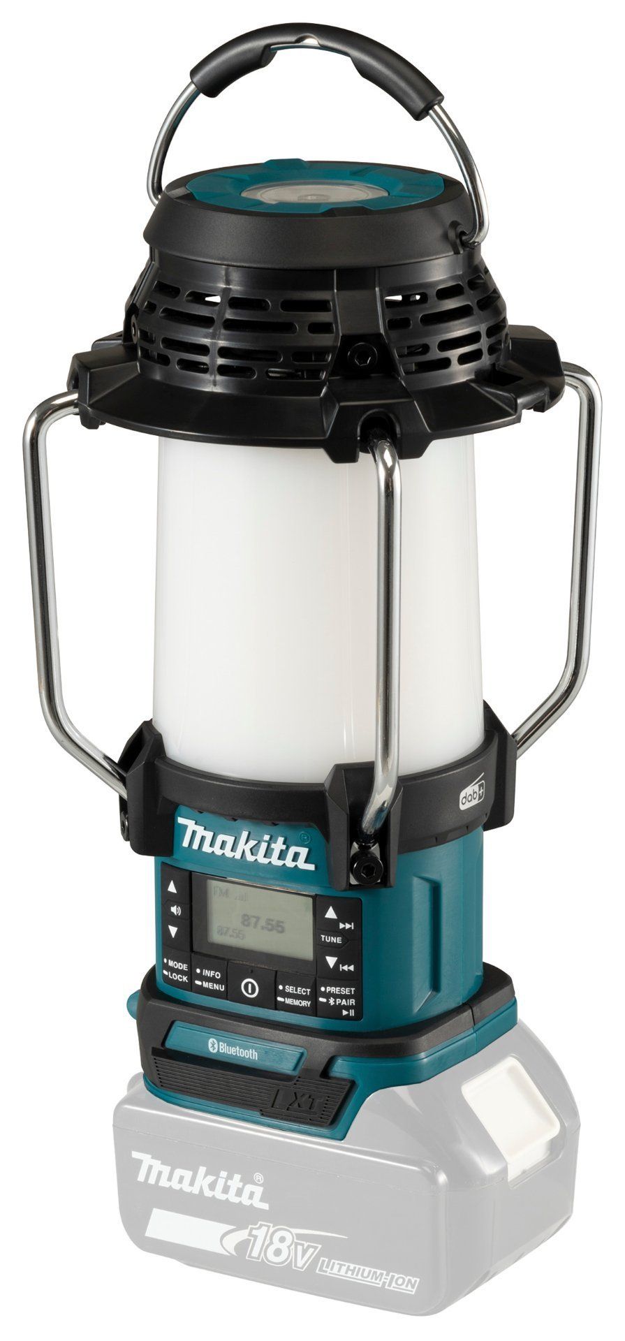 Makita Akku-Radio mit Laterne DMR056
