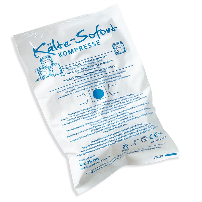 Kälte-Sofort-Kompresse, 15 x 25 cmUK = 6 Stck.