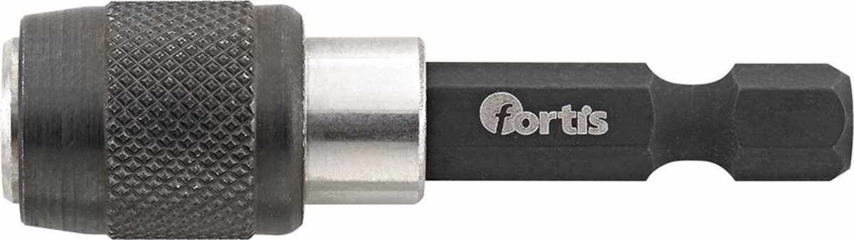 Schnellwechsel-Bithalter 1/4"" für 1/4"" Bits 60 mm FORTIS