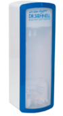 Edelstahlspender V10 touchless, 500/1.000 ml Spenderflasche V10