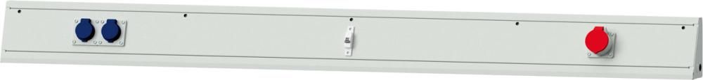 Energieaufsatz B 1500xT90xH170mm 2xSchuko/1xCEE/1xSicher.