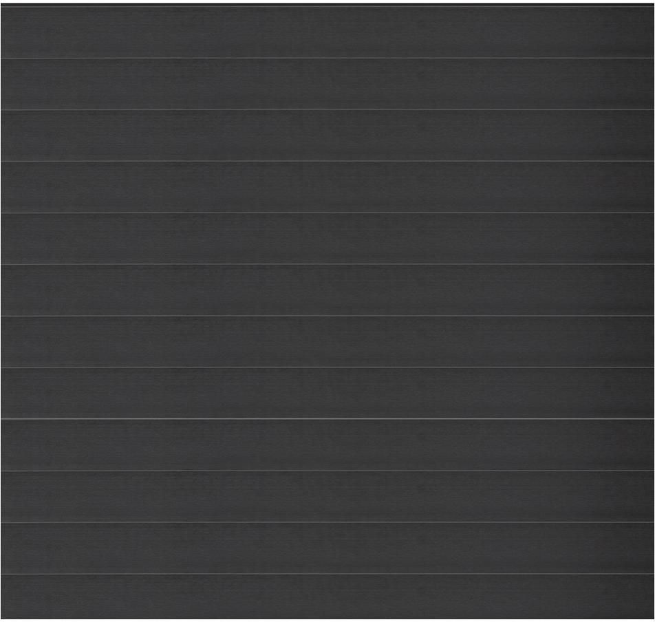 ELSKOP-Serie Zaunset ANTHRAZIT-coextrudiert 12 Zaunlamellen 179x176cmWPC-Steckzaunsystem