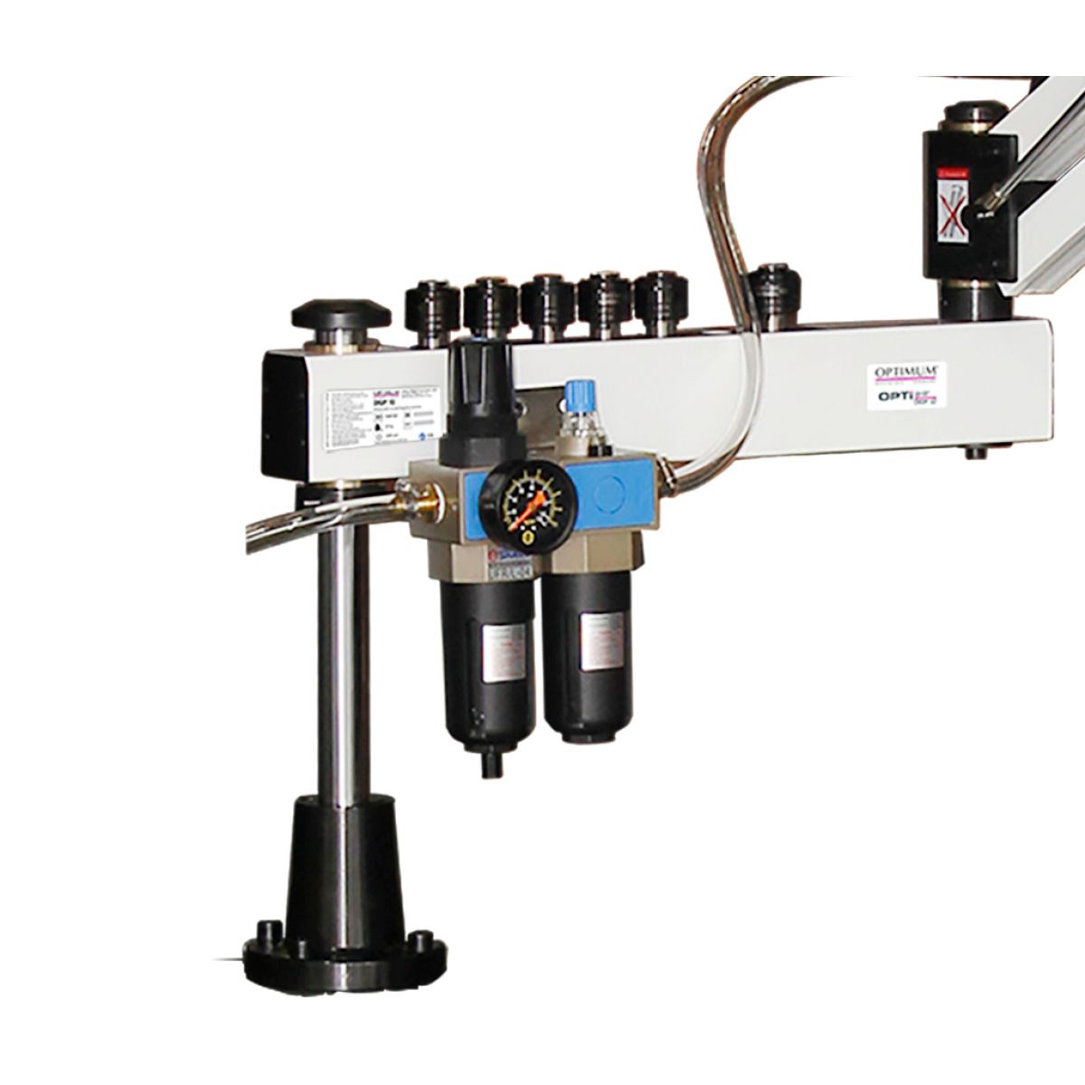 Pneumatische Gewindeschneidmaschine Optimum OPTIdrill DGP 16