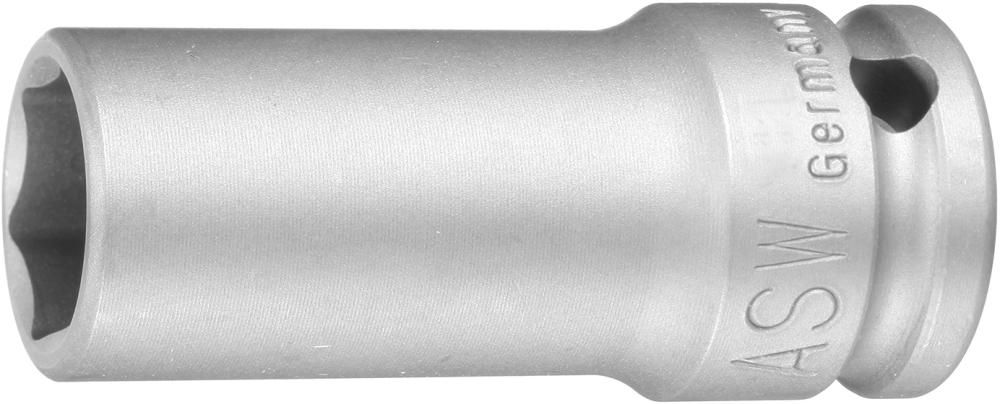 ASW Kraft- Steckschlüsseleinsatz lang 1/2" 10mm