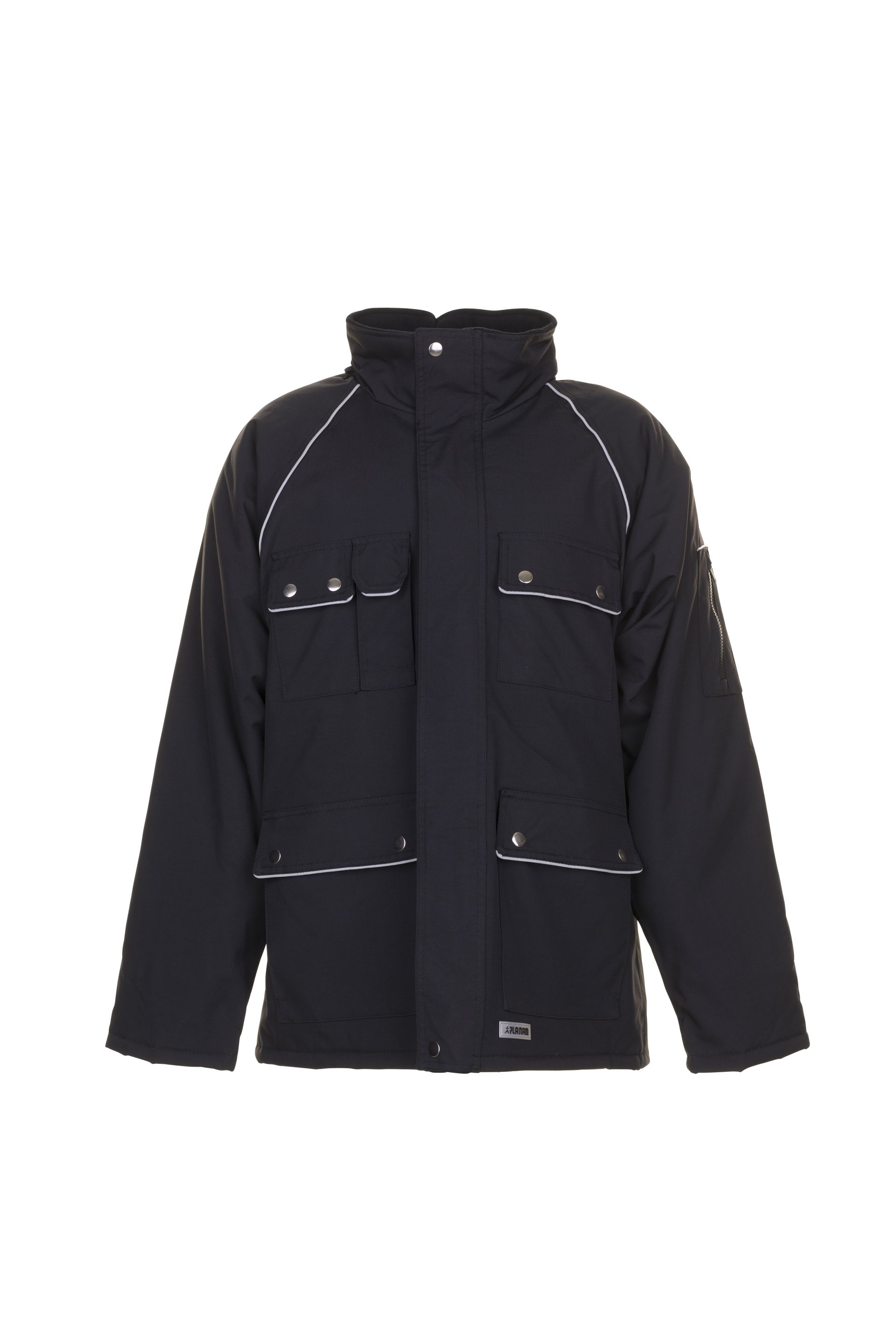 Planam Winterparka Canvas 320, Outdoor schwarz/schwarz Gr. S