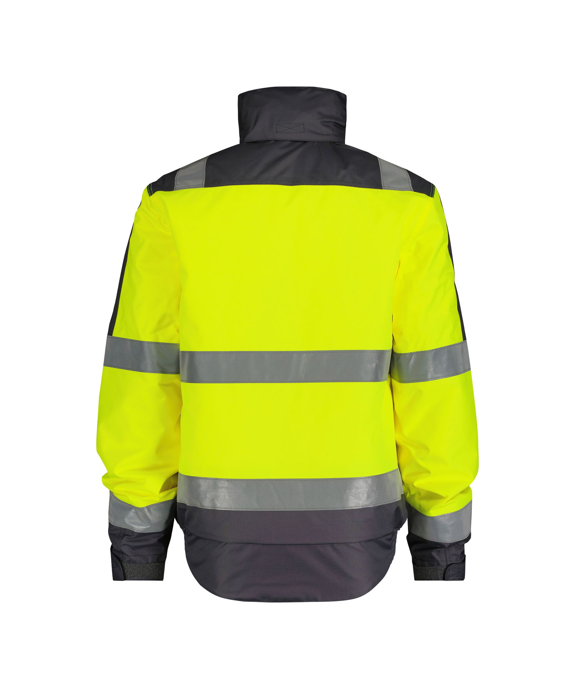 DASSY® Lima - Warnschutz Winterjacke - neongelb/zementgrau, Gr. S