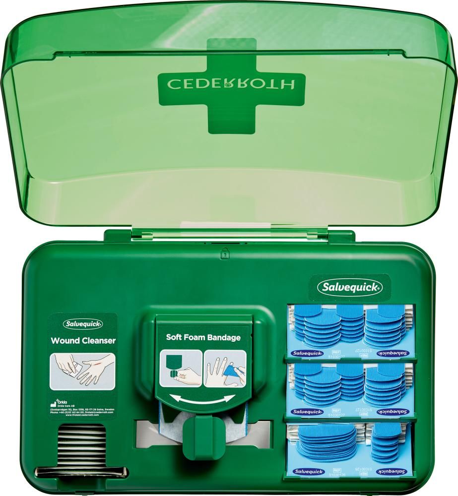 Cederroth Wound Care Dispenser Blue - Detectable Refill 51011009