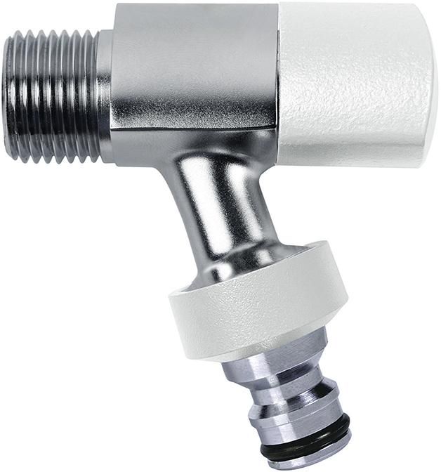 Design Wasserhahn 1/2" weiß