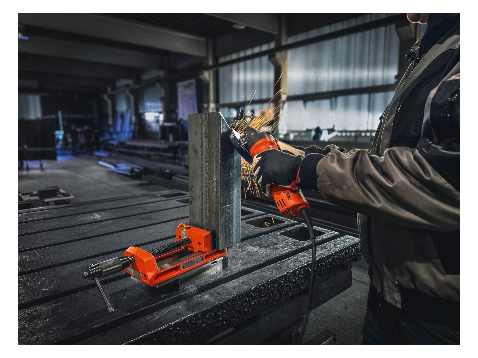 FEIN Schraubstock, VersaMAG Vise 160 L Set