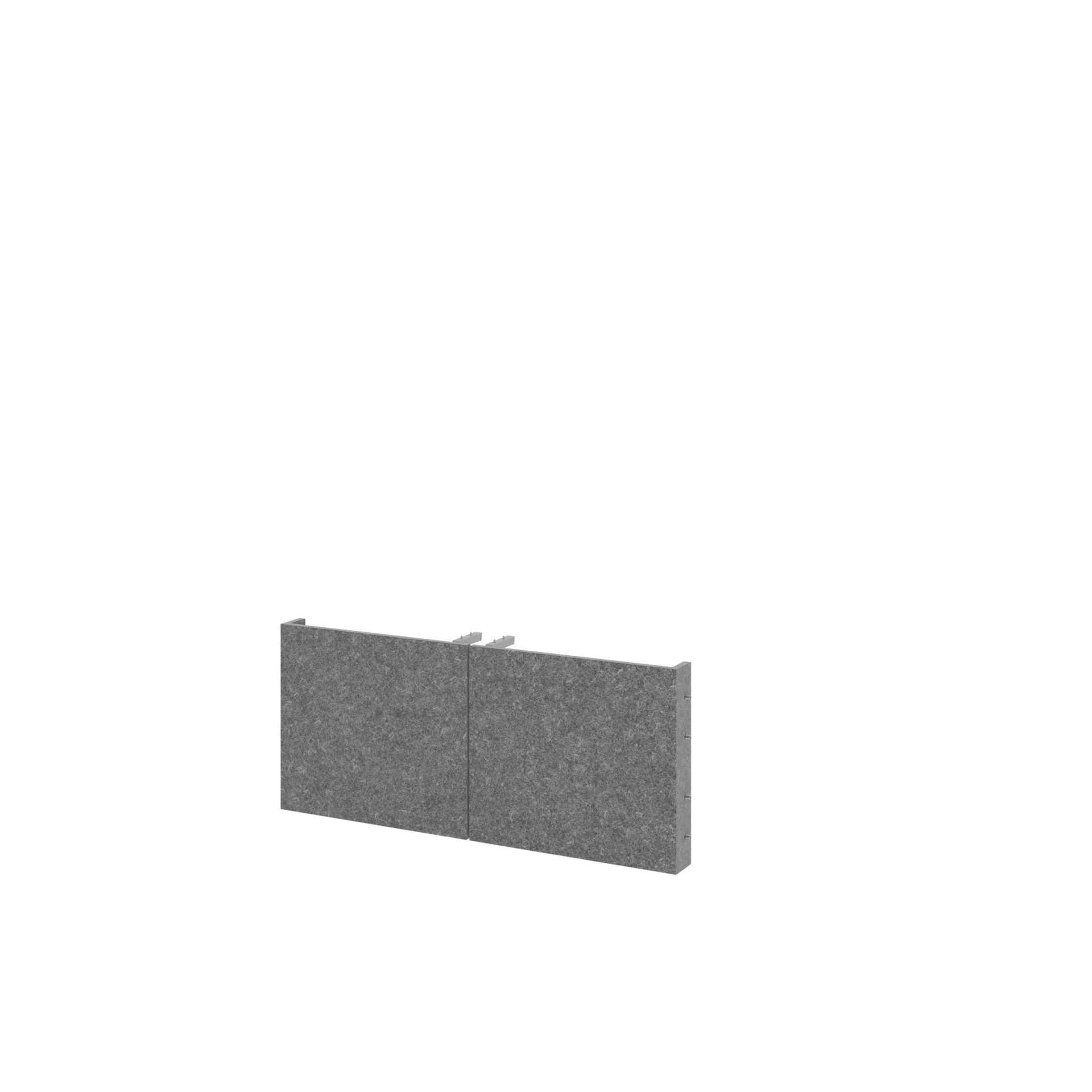 Akustiktüren FlexWall B377xH326 mm 1 OH grau