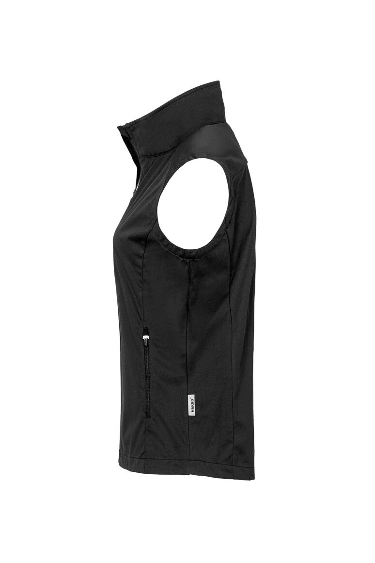 HAKRO Damen Light-Softshellweste schwarz, XS