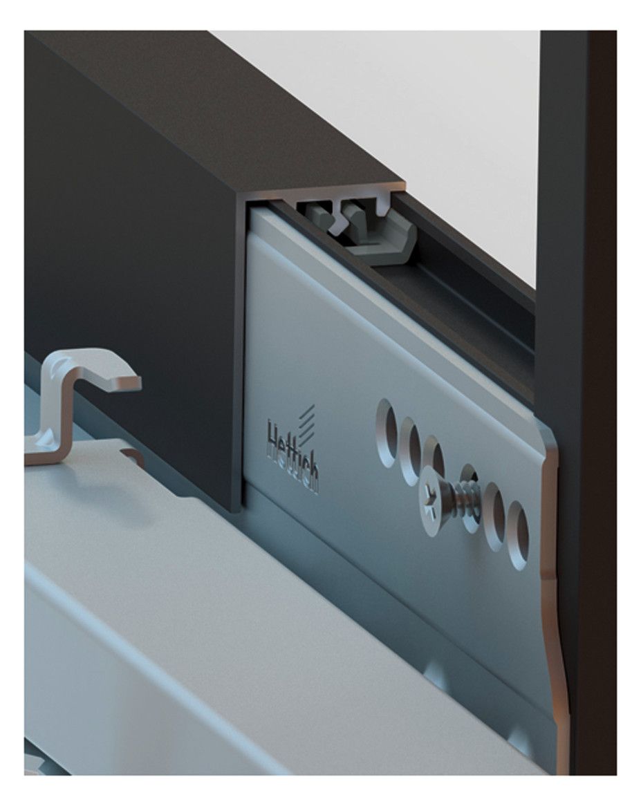 HETTICH CADRO L-Profil f. AVT YOU EDS OP 3000 MM