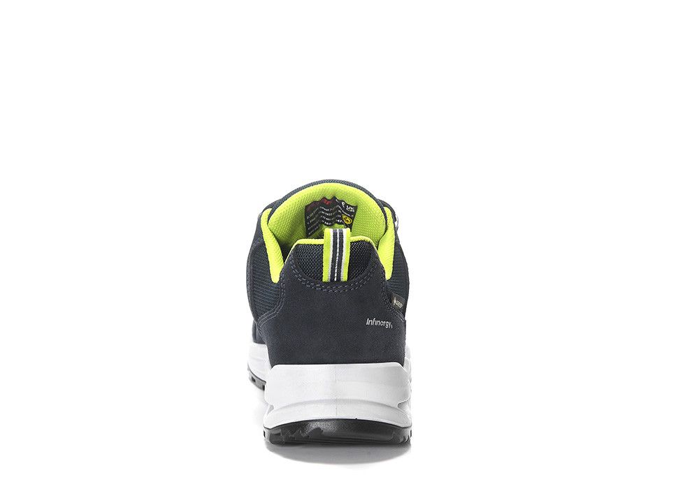Berufshalbschuh RILEY XXF GTX® blue-lime Low ESD O2 WR, Gr. 35