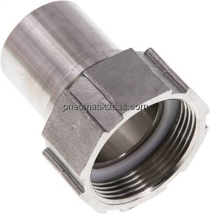 Schlauchtülle, EN14420-5 G 1-1/2"-38 (1-1/2")mm, 1.4408