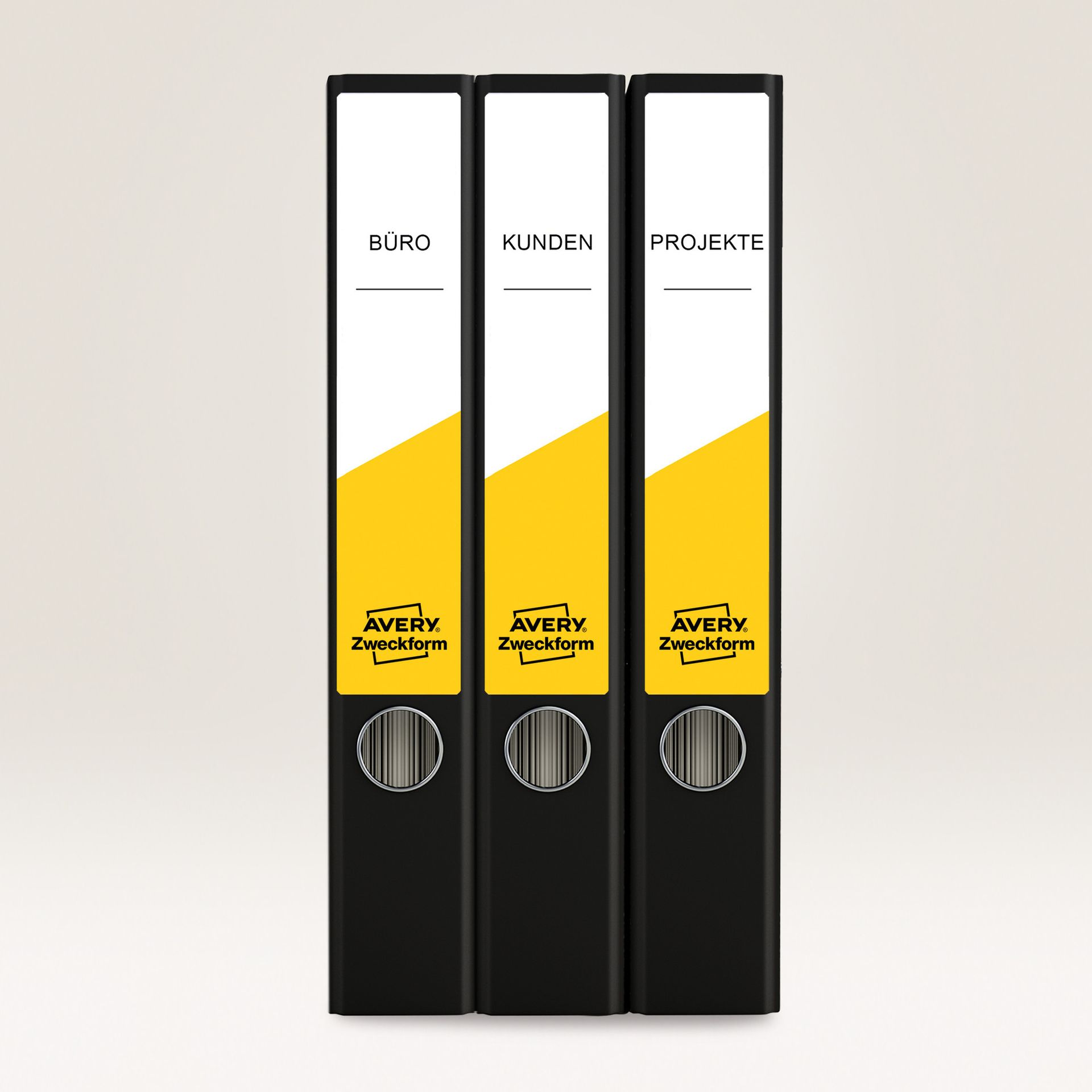 Ordneretikett 34x192mm ws 240 St./Pack.