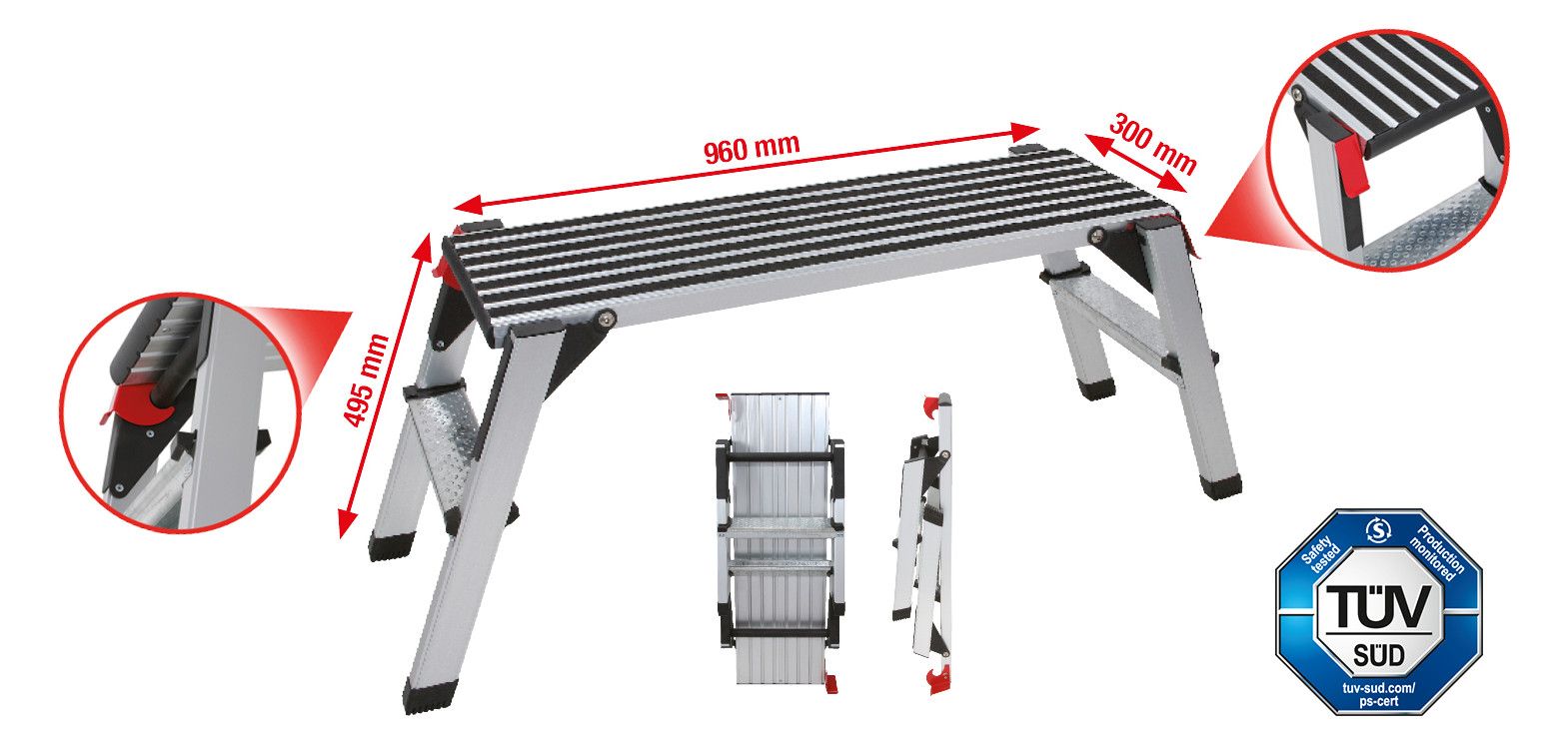 KS Aluminum-Sicherheits-Laufbühne