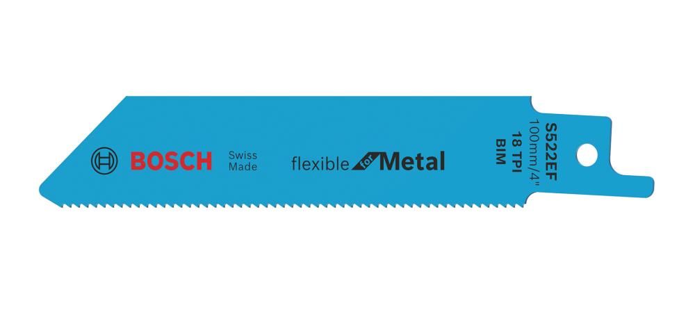 Säbelsägeblatt S 522 EF Bosch VE à 5 Stück Flexible for Metal