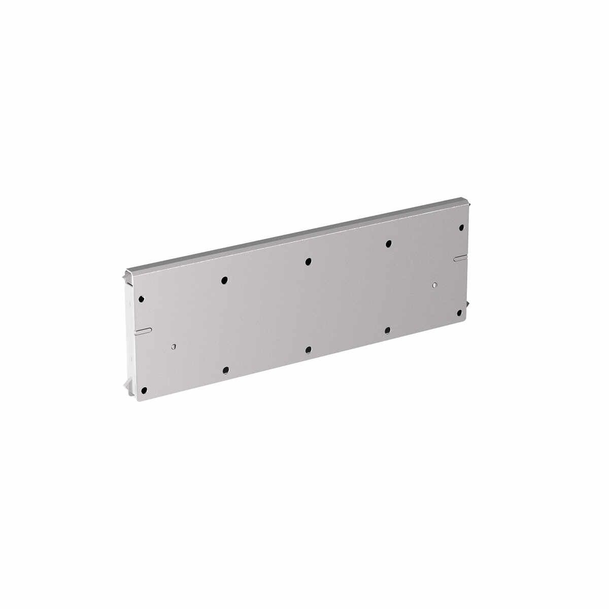 Trennwand für Schmalcontainer, Aluminium Optik
