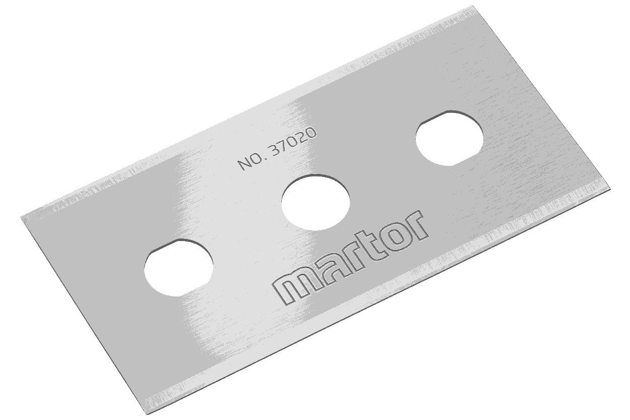MARTOR Ersatzklinge INDUSTRIEKLINGE 37020 Standardschliff | 250 Stück