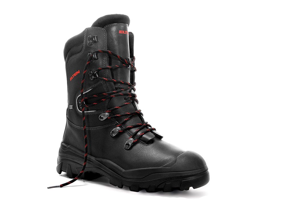 ELTEN Forststiefel ARBORIST Sicherheitsstiefel High S3, Schwarz, Gr. 38