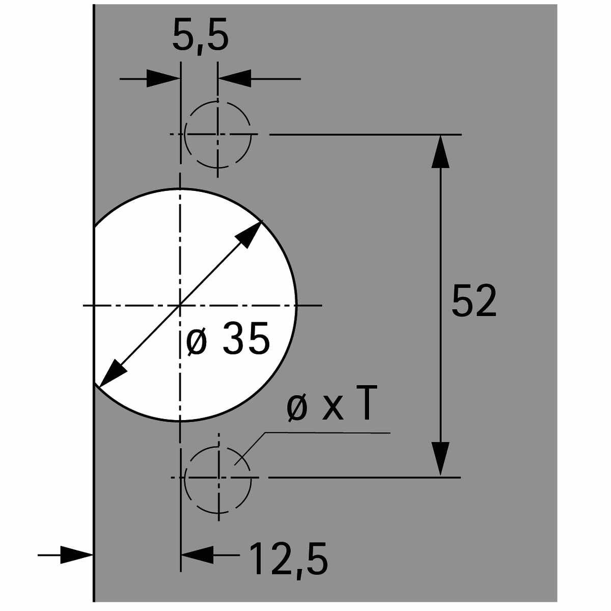 Topf Selekta T23/Nickel