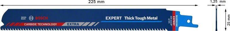 Bosch EXPERT Thick Tough Metal S 1155 CHC