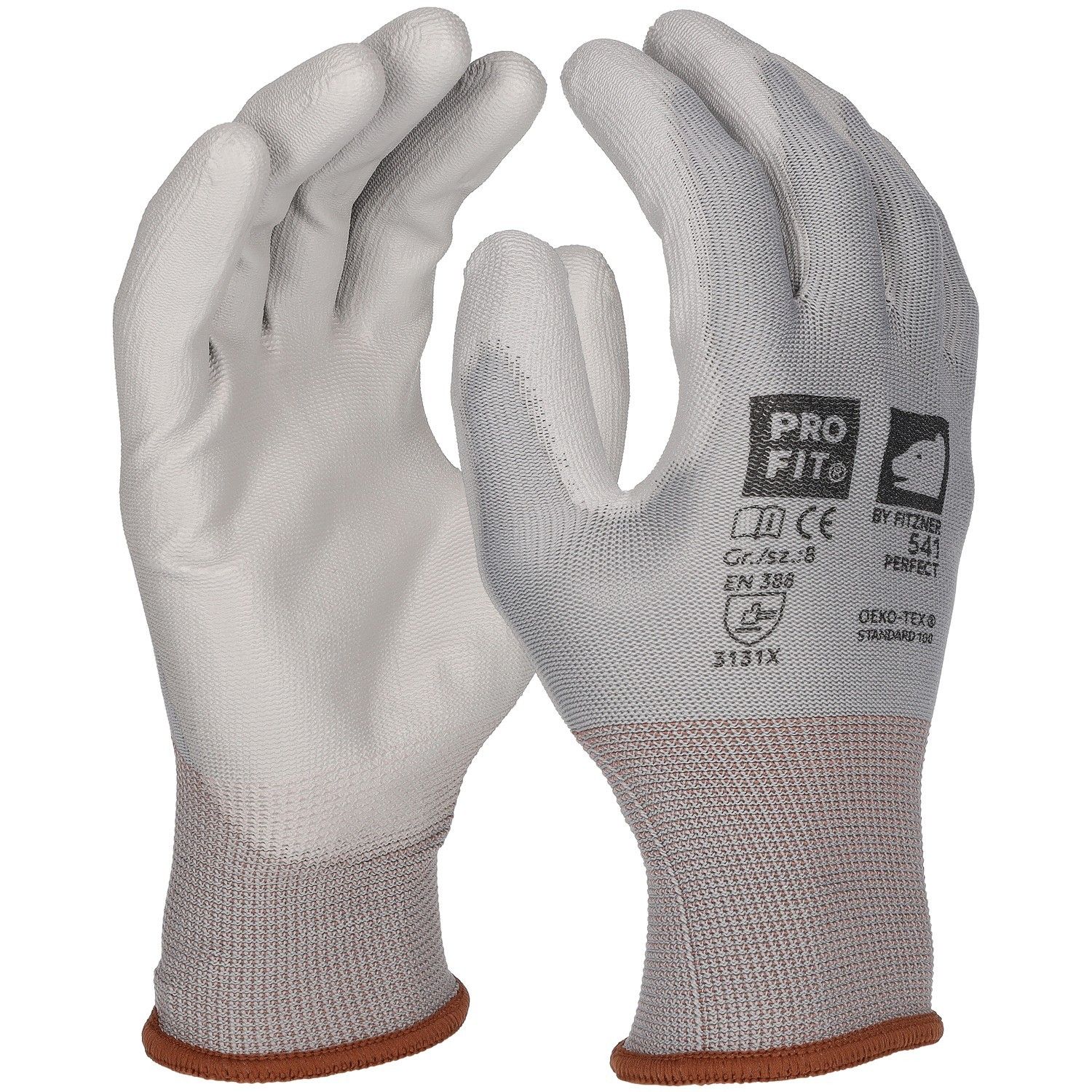 PU Handschuh "Perfect",grau 7